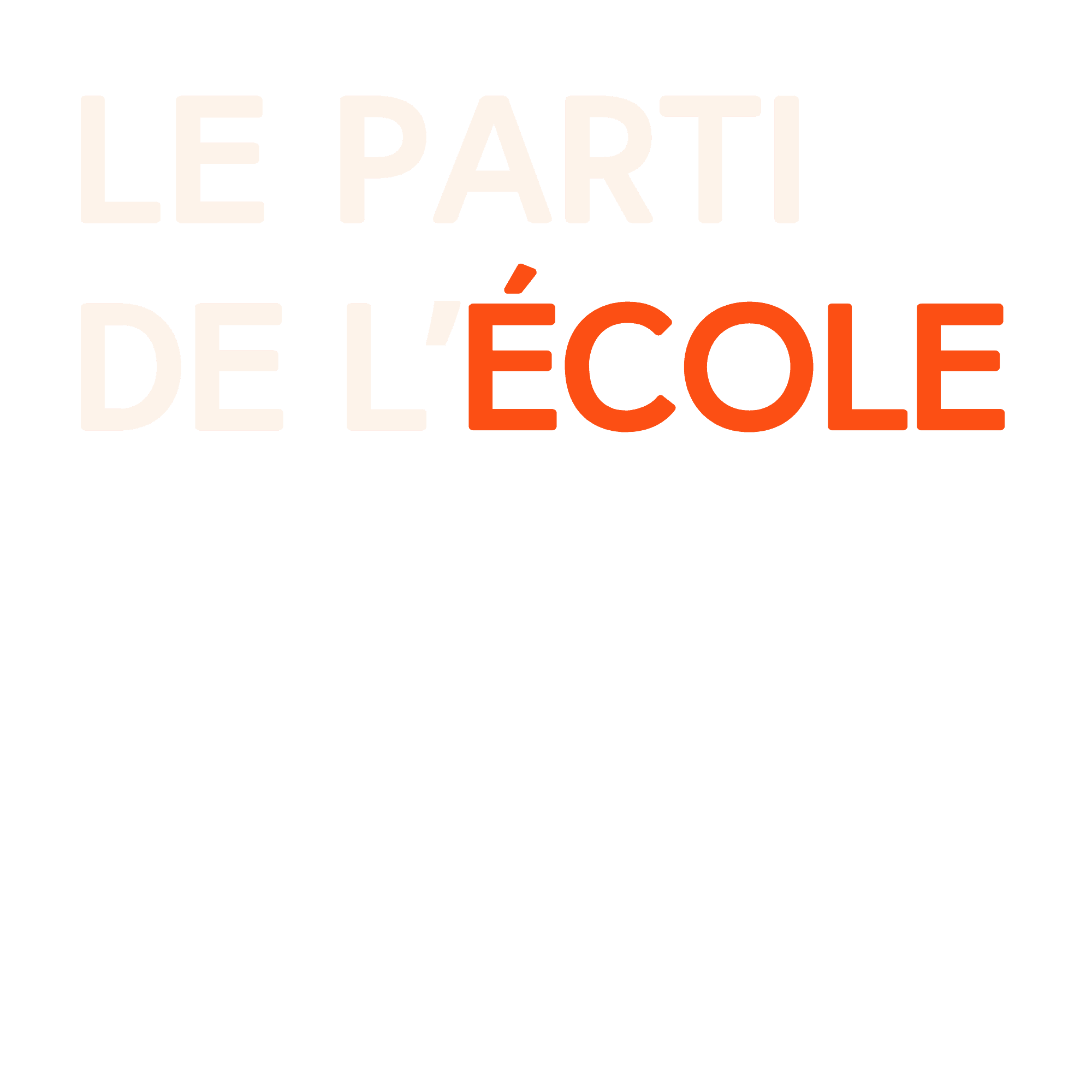 Le Parti de l'École